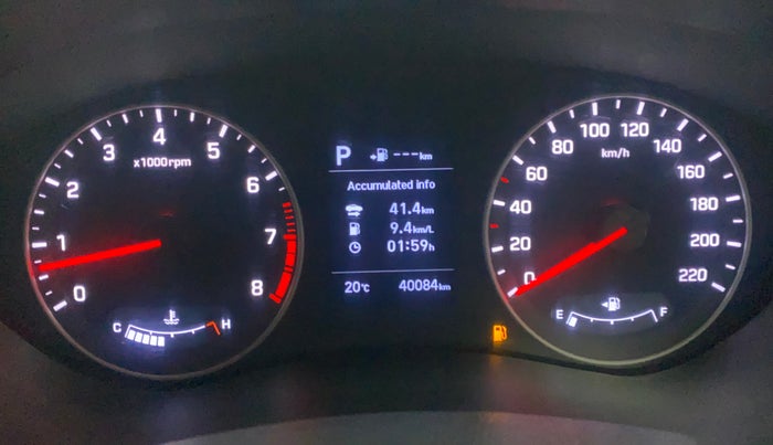 2019 Hyundai Elite i20 ASTA (O) CVT, Petrol, Automatic, 40,041 km, Odometer Image