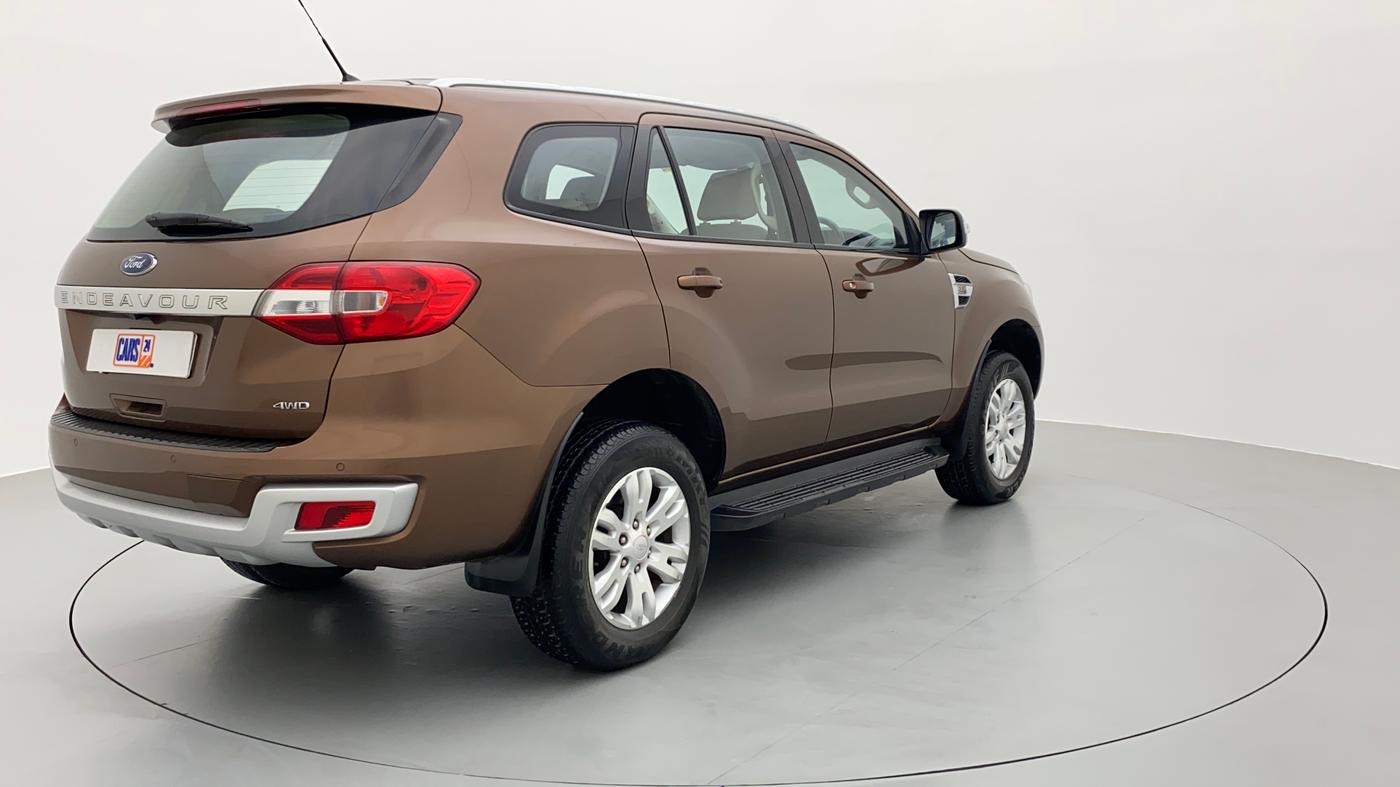 2016 Ford Endeavour 2.2l 4X4 MT Trend, Diesel, Manual, 79,463 km, Right Back Diagonal