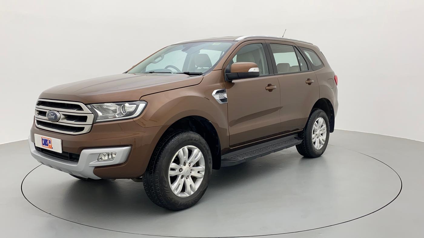 2016 Ford Endeavour 2.2l 4X4 MT Trend, Diesel, Manual, 79,463 km, Left Front Diagonal