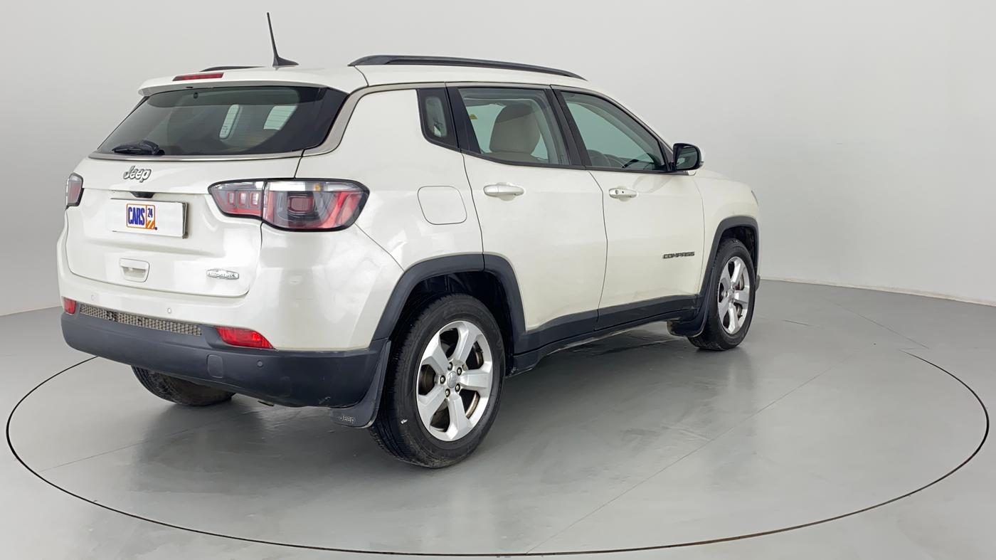 2018 Jeep Compass 2.0 LONGITUDE (O), Diesel, Manual, 79,986 km, Right Back Diagonal