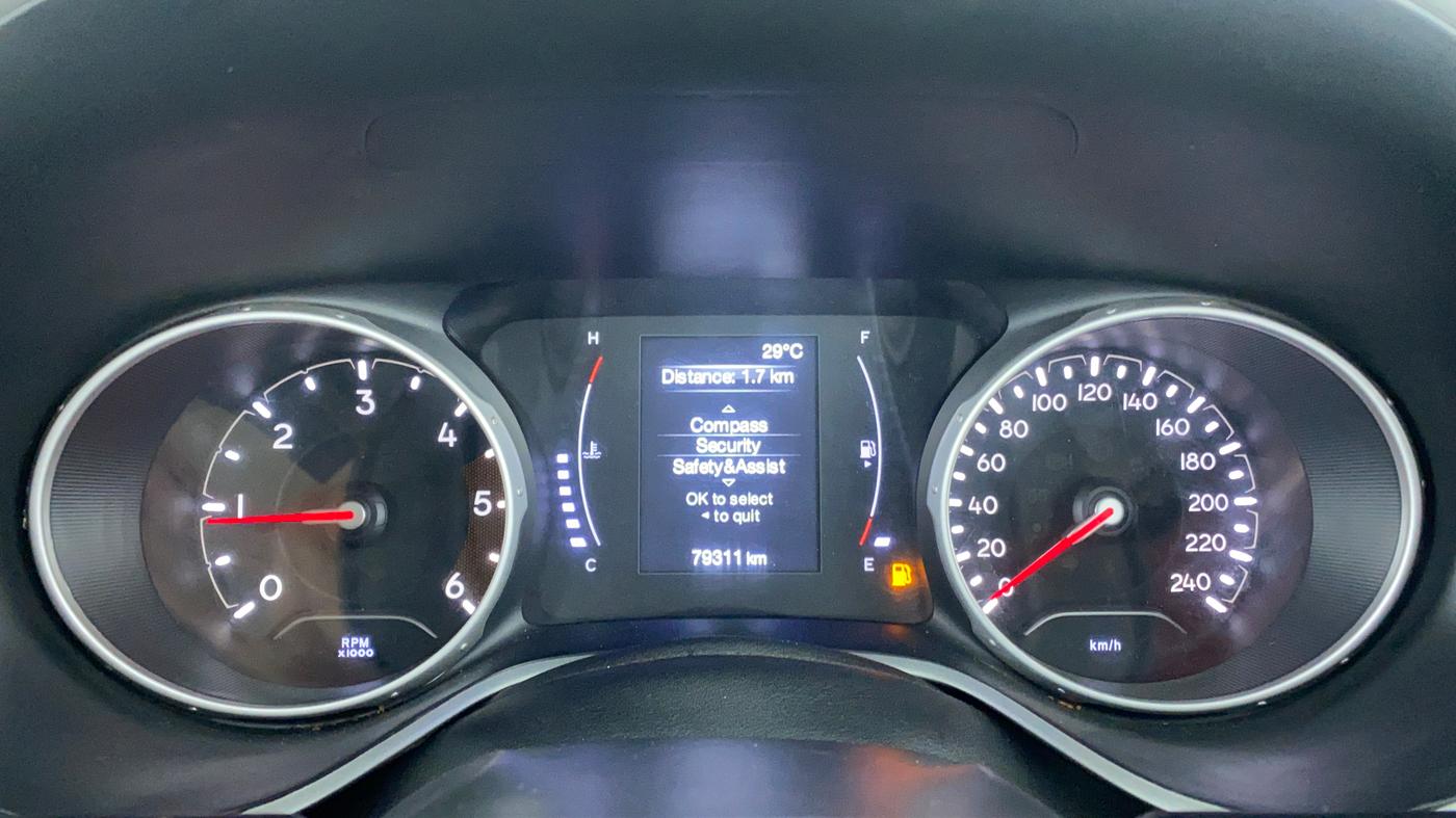 2018 Jeep Compass 2.0 LONGITUDE (O), Diesel, Manual, 79,986 km, Odometer Image