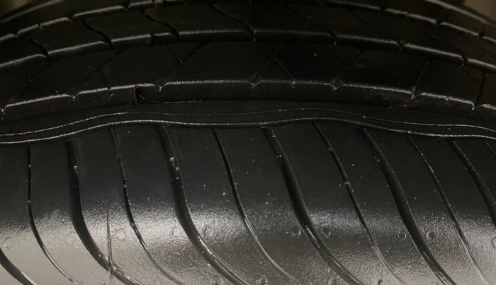 2017 Tata NEXON XZ PLUS DIESEL, Diesel, Manual, 93,066 km, Left Front Tyre Tread