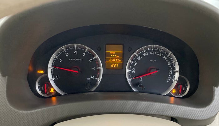 2015 Maruti Ertiga VXI CNG, CNG, Manual, 81,031 km, Odometer Image