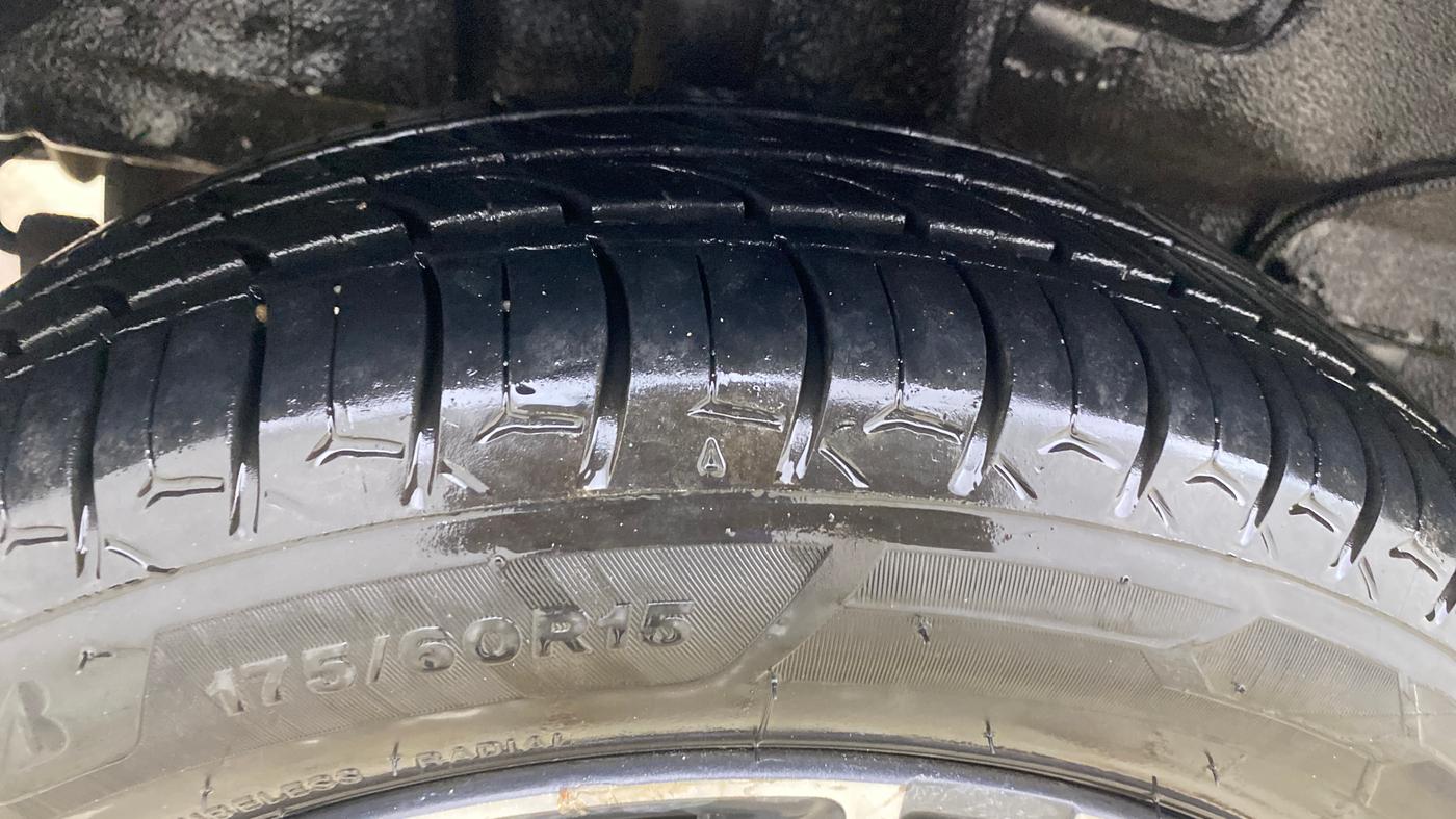 2022 Tata Tiago XZA PLUS PETROL, Petrol, Automatic, 60,361 km, Right Rear Tyre Tread