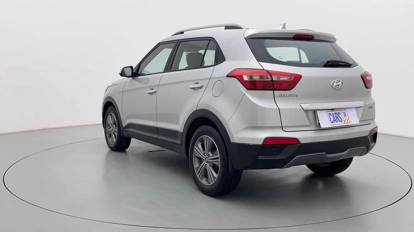 2017 Hyundai Creta 1.6 SX PLUS AUTO PETROL, Petrol, Automatic, 38,308 km, Left Back Diagonal