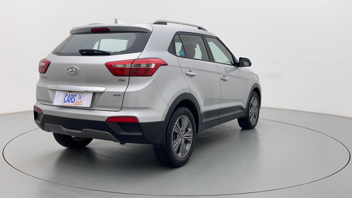 2017 Hyundai Creta 1.6 SX PLUS AUTO PETROL, Petrol, Automatic, 38,308 km, Right Back Diagonal