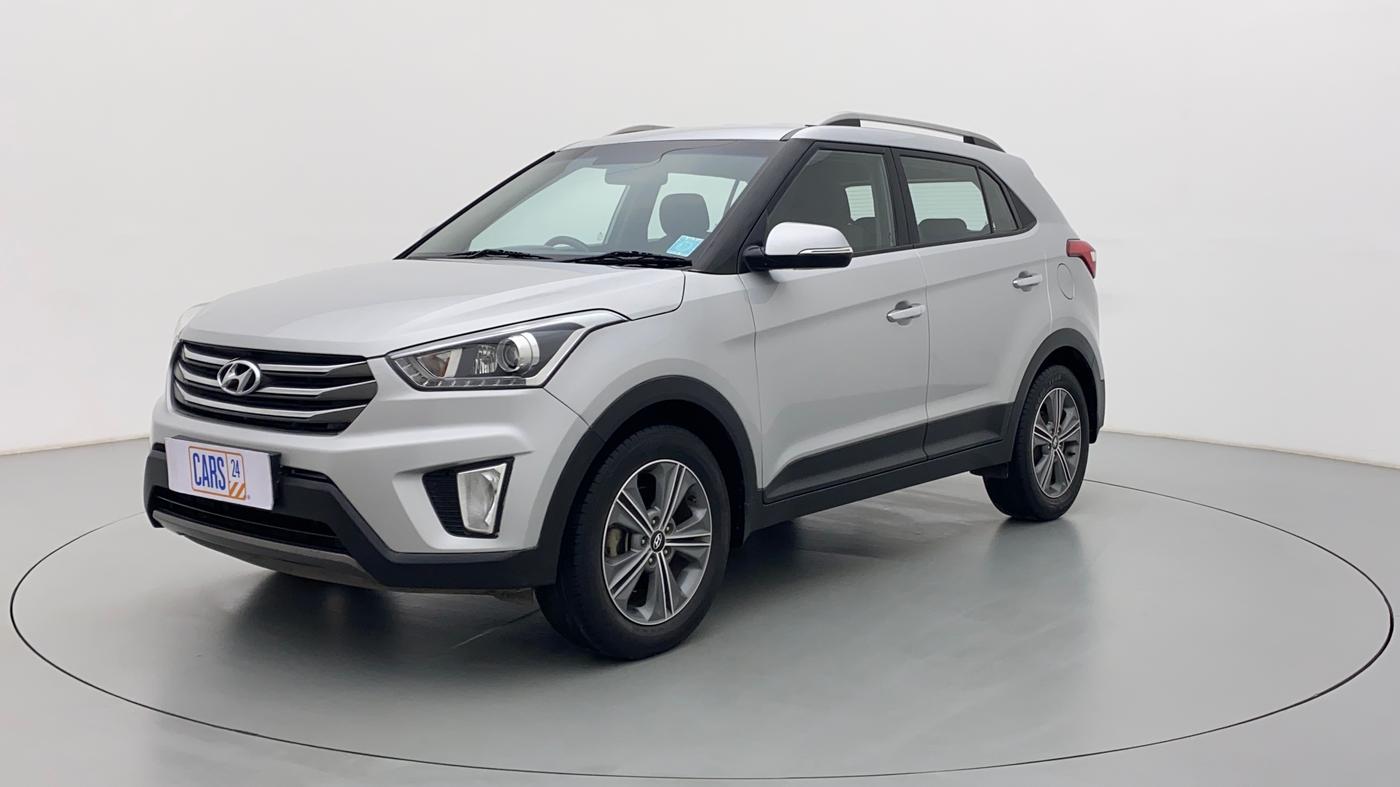 2017 Hyundai Creta 1.6 SX PLUS AUTO PETROL, Petrol, Automatic, 38,308 km, Left Front Diagonal