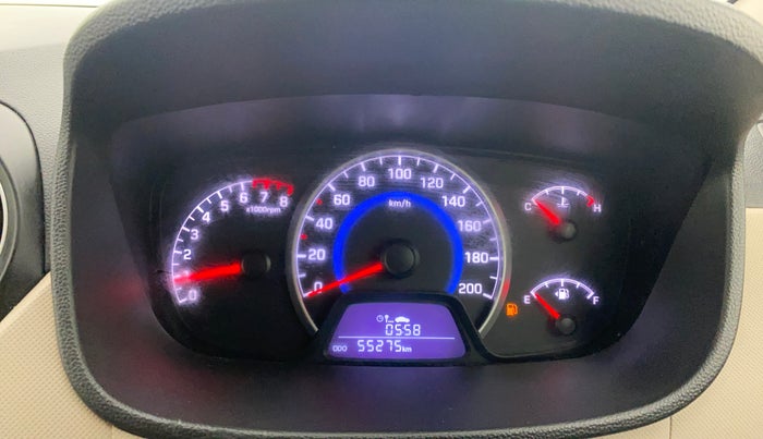 2017 Hyundai Grand i10 MAGNA 1.2 KAPPA VTVT, CNG, Manual, 55,274 km, Odometer Image