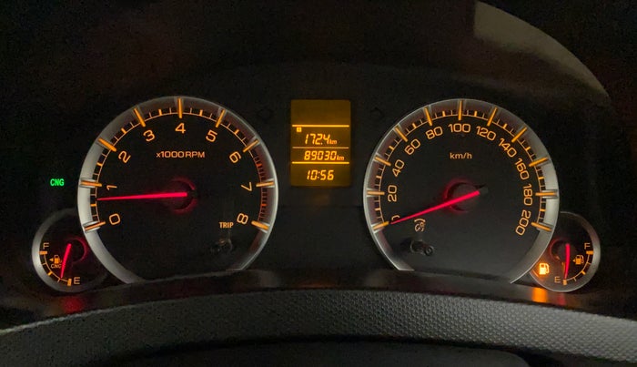 2014 Maruti Ertiga VXI CNG, CNG, Manual, 89,029 km, Odometer Image