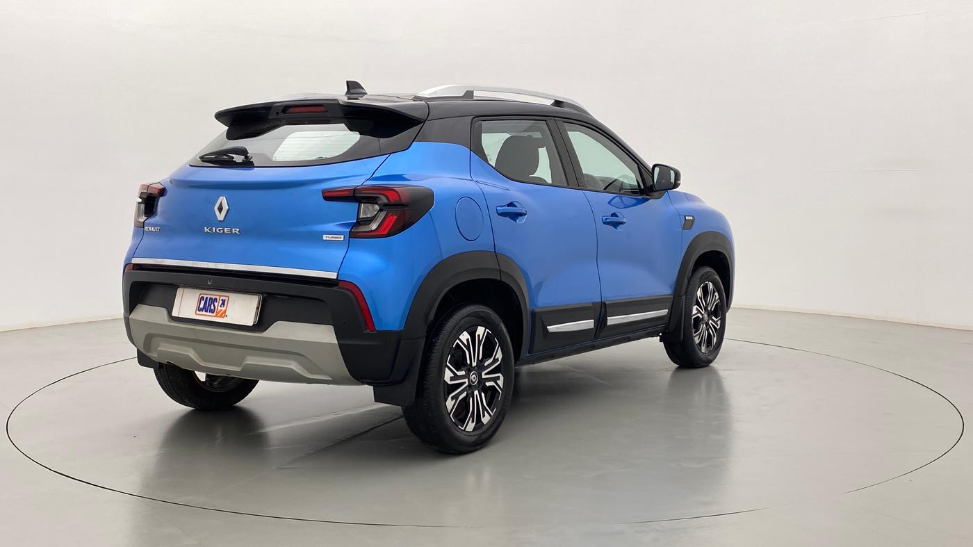 2021 Renault Kiger RXZ 1.0 TURBO MT, Petrol, Manual, 16,264 km, Right Back Diagonal