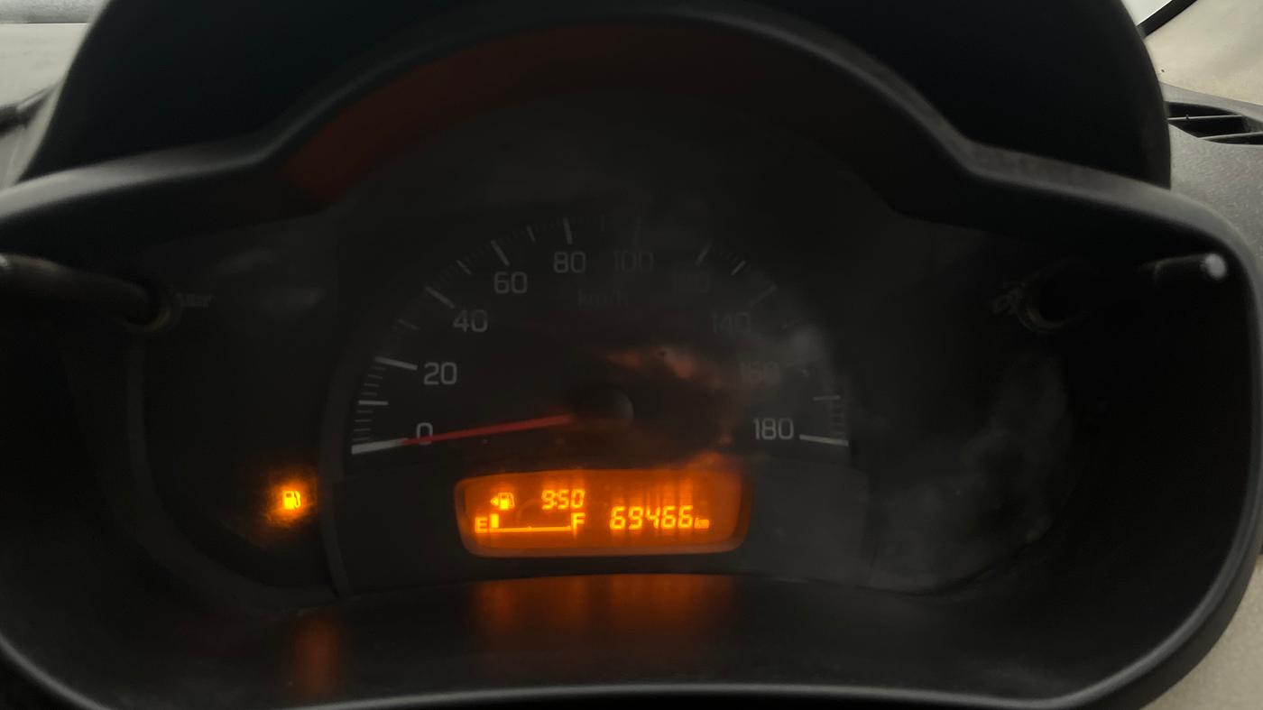 2016 Maruti Celerio VXI, CNG, Manual, 69,493 km, Odometer Image