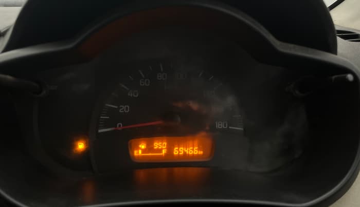 2016 Maruti Celerio VXI, CNG, Manual, 69,447 km, Odometer Image