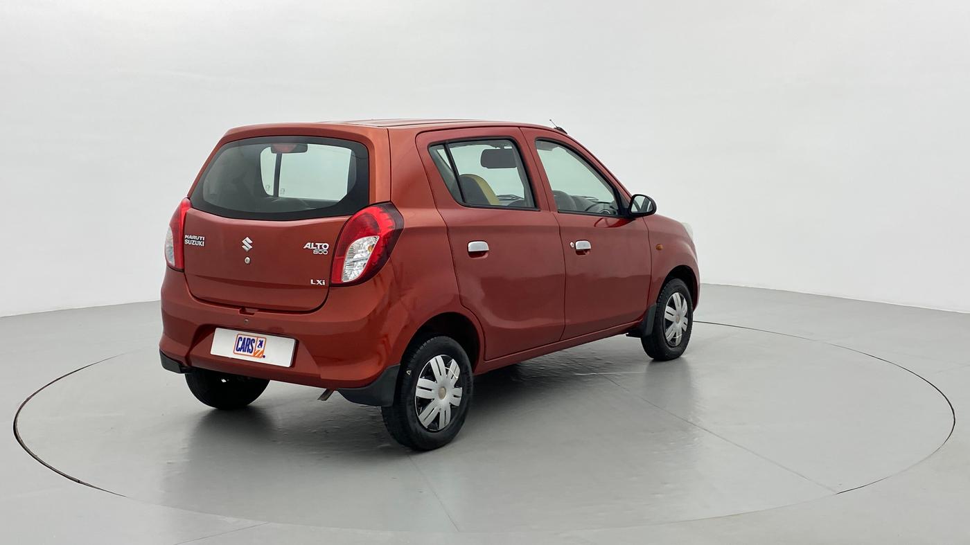 2016 Maruti Alto 800 LXI, Petrol, Manual, 12 km, Right Back Diagonal