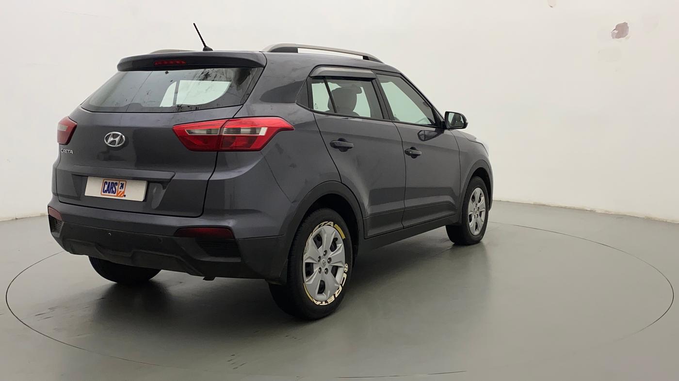 2017 Hyundai Creta E PLUS 1.6 PETROL, Petrol, Manual, 31,237 km, Right Back Diagonal