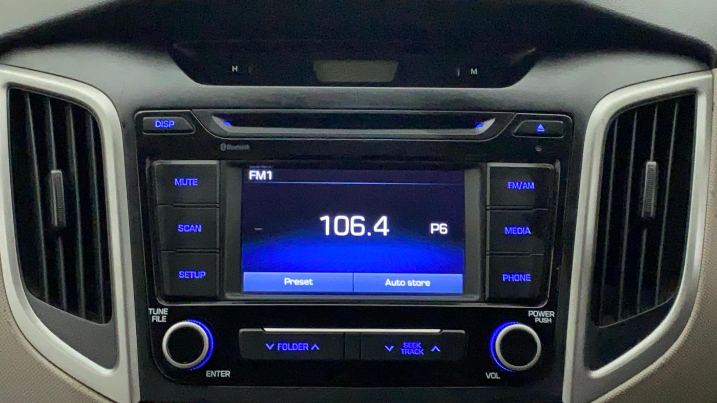 2017 Hyundai Creta E PLUS 1.6 PETROL, Petrol, Manual, 31,237 km, Infotainment System