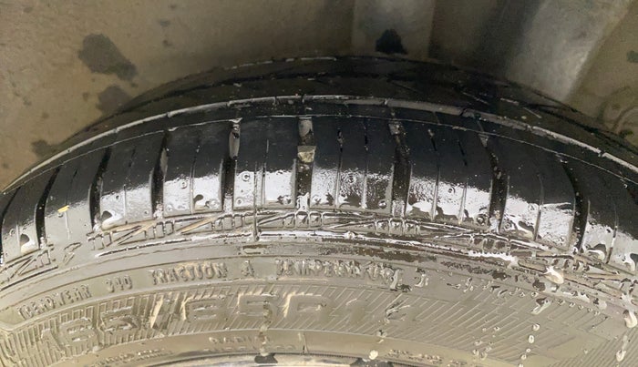 2015 Hyundai Xcent S 1.2, Petrol, Manual, 91,501 km, Left Rear Tyre Tread