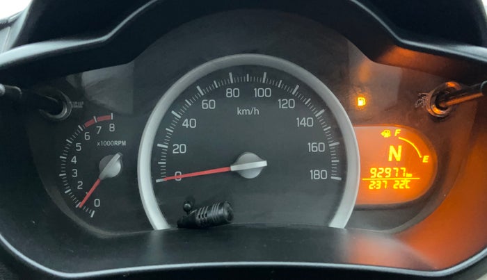 2016 Maruti Celerio VXI AMT, Petrol, Automatic, 92,932 km, Odometer Image