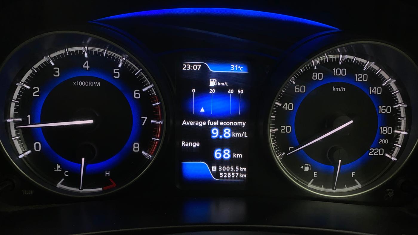 2016 Maruti Baleno ALPHA PETROL 1.2, Petrol, Manual, 52,703 km, Odometer Image