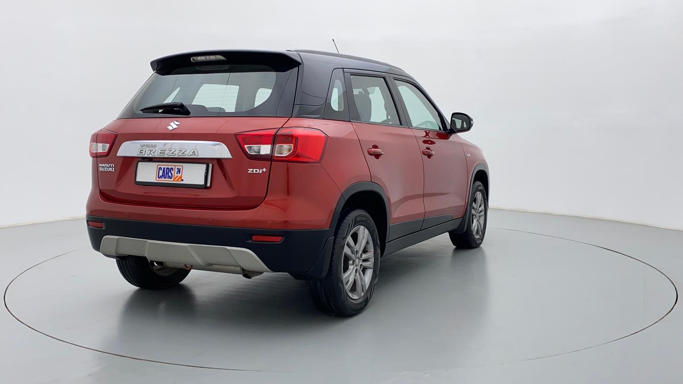 2016 Maruti Vitara Brezza ZDI PLUS DUAL TONE, Diesel, Manual, 52,068 km, Right Back Diagonal