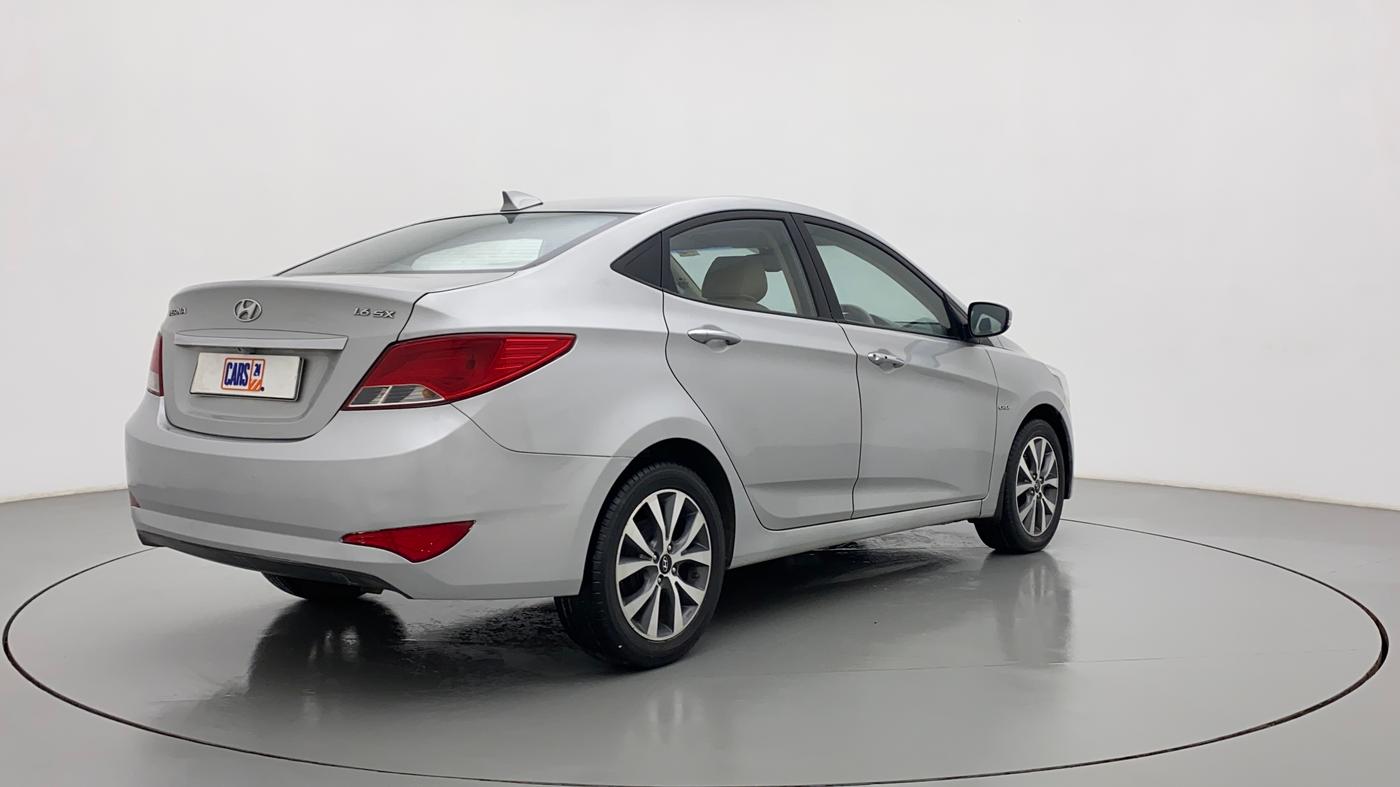 2016 Hyundai Verna 1.6 CRDI SX, Diesel, Manual, 90,223 km, Right Back Diagonal
