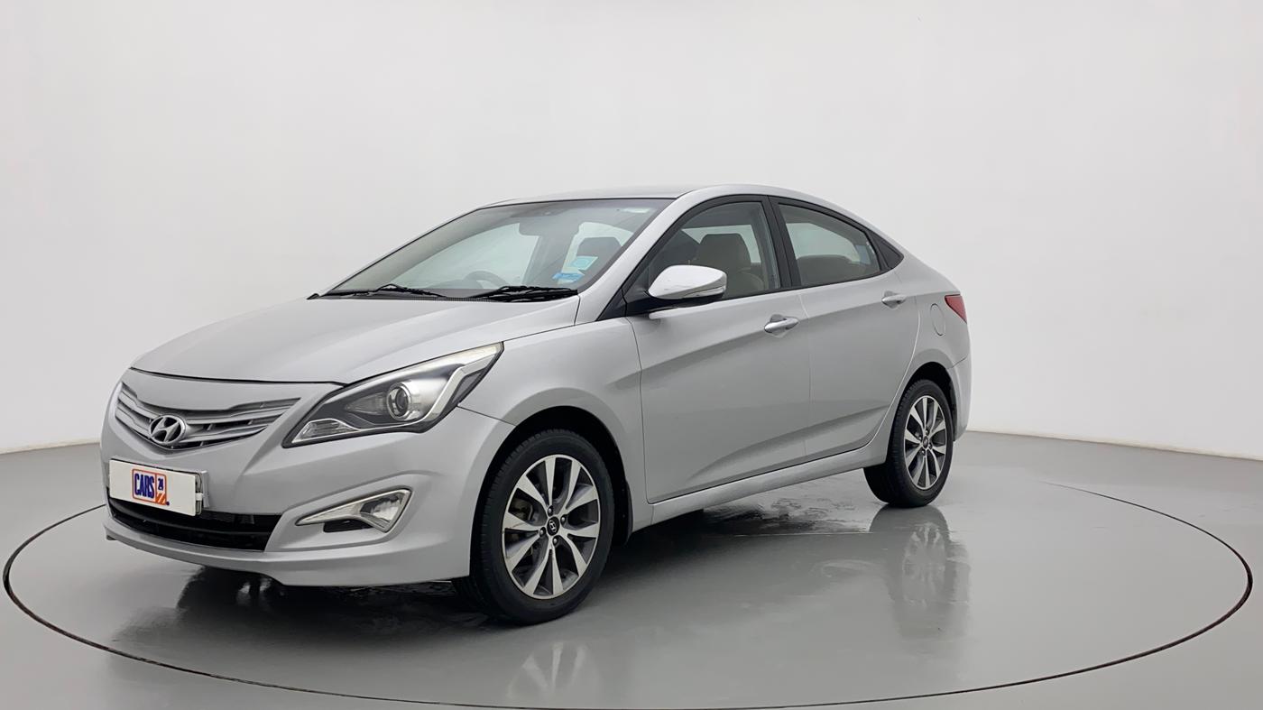 2016 Hyundai Verna 1.6 CRDI SX, Diesel, Manual, 90,223 km, Left Front Diagonal