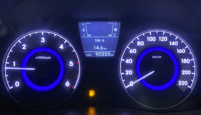 2016 Hyundai Verna 1.6 CRDI SX, Diesel, Manual, 90,223 km, Odometer Image