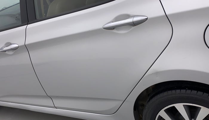 2016 Hyundai Verna 1.6 CRDI SX, Diesel, Manual, 90,223 km, Rear left door - Minor scratches