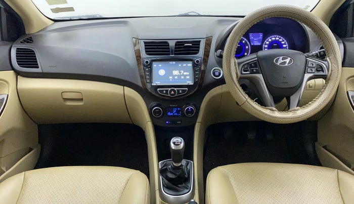 2016 Hyundai Verna 1.6 CRDI SX, Diesel, Manual, 90,223 km, Dashboard