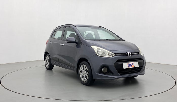 2014 Hyundai Grand i10 SPORTZ 1.2 KAPPA VTVT, Petrol, Manual, 36,885 km, Right Front Diagonal