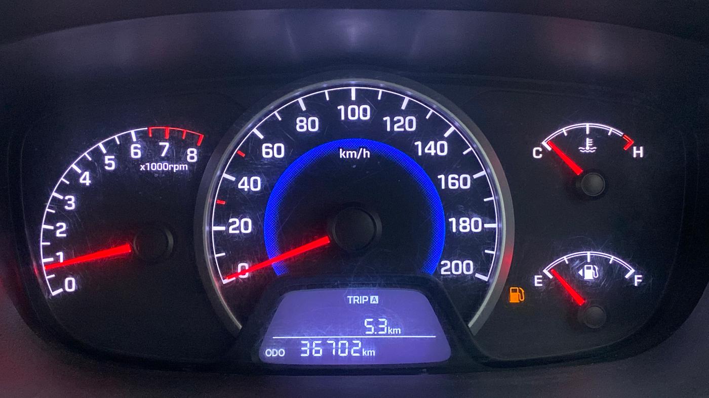 2014 Hyundai Grand i10 SPORTZ 1.2 KAPPA VTVT, Petrol, Manual, 36,885 km, Odometer Image