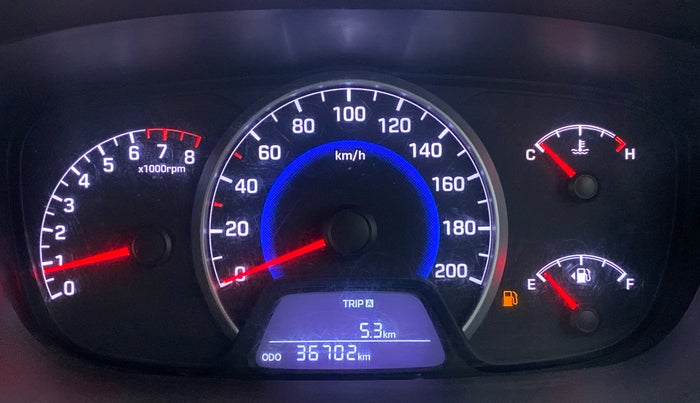 2014 Hyundai Grand i10 SPORTZ 1.2 KAPPA VTVT, Petrol, Manual, 36,885 km, Odometer Image