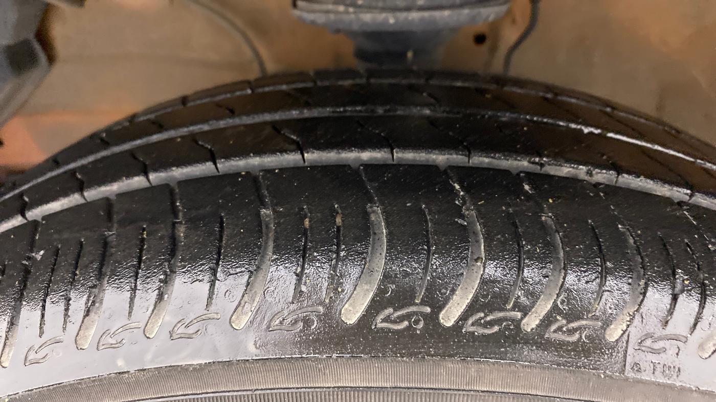 2022 Maruti S PRESSO VXI+, Petrol, Manual, 18,287 km, Left Front Tyre Tread
