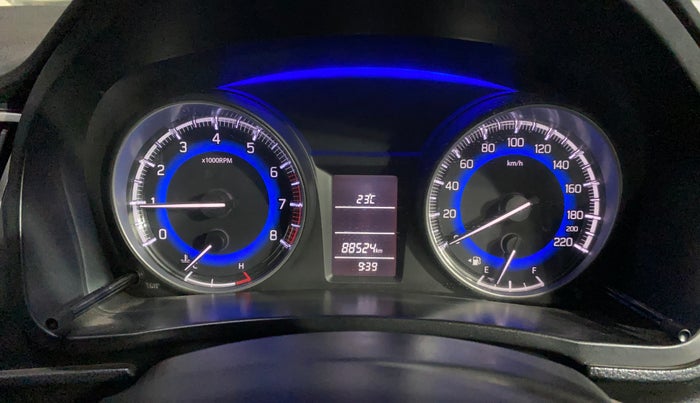 2018 Maruti Baleno DELTA PETROL 1.2, Petrol, Manual, 88,520 km, Odometer Image
