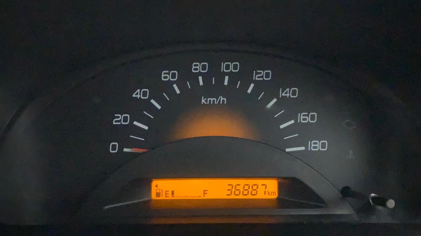 2013 Maruti Wagon R 1.0 LXI, Petrol, Manual, 37,008 km, Odometer Image