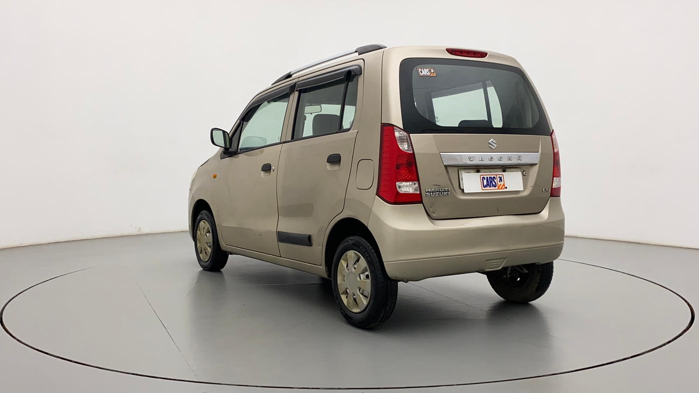 2013 Maruti Wagon R 1.0 LXI, Petrol, Manual, 37,008 km, Left Back Diagonal