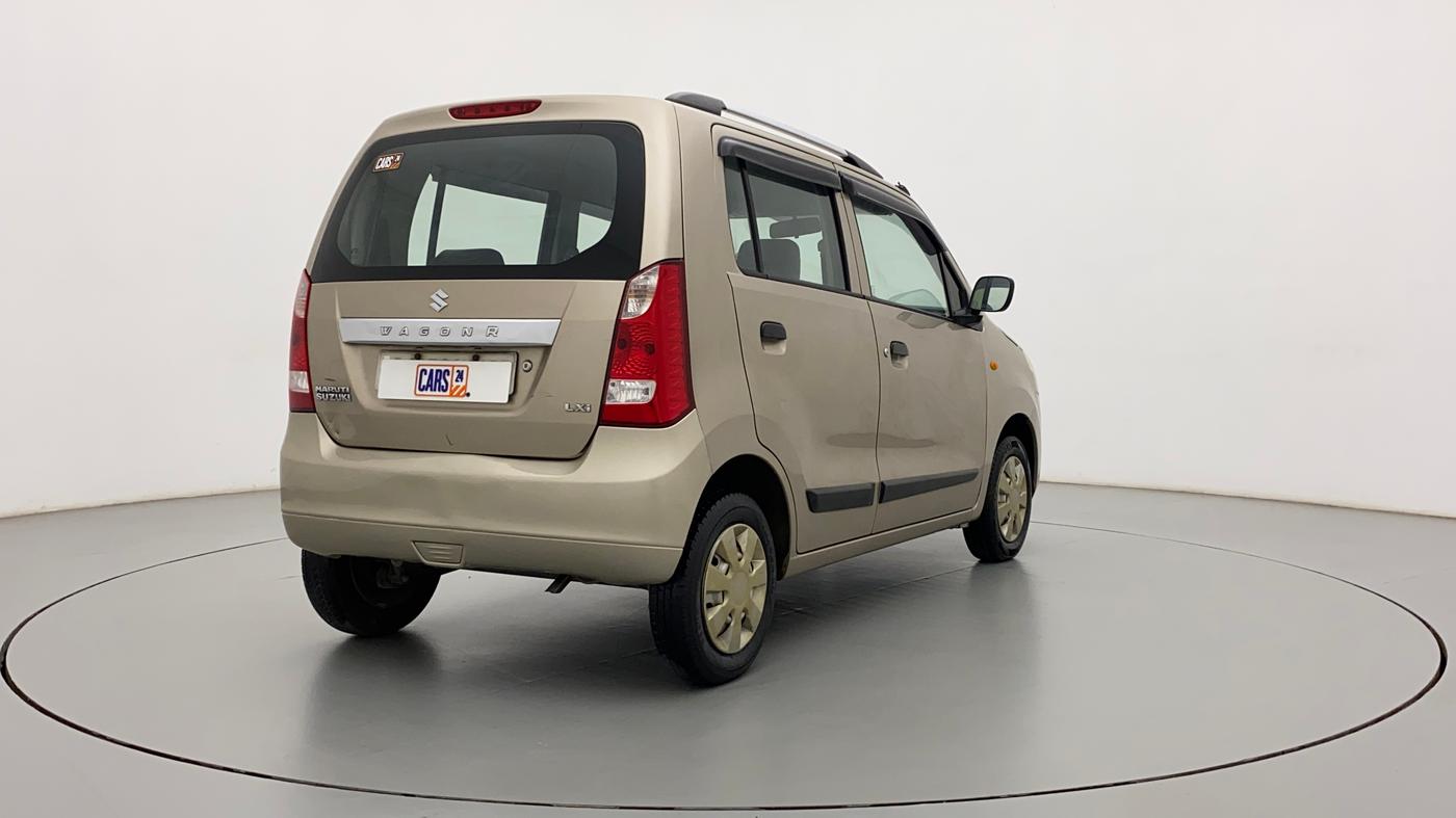 2013 Maruti Wagon R 1.0 LXI, Petrol, Manual, 37,008 km, Right Back Diagonal