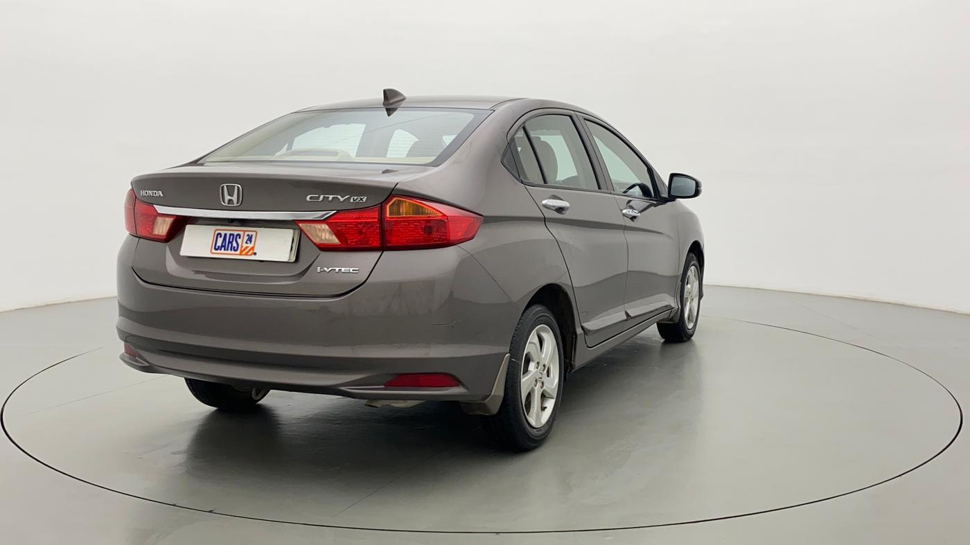 2015 Honda City VX MT PETROL, Petrol, Manual, 34,080 km, Right Back Diagonal