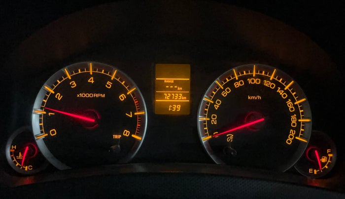 2015 Maruti Swift Dzire VXI, CNG, Manual, 72,724 km, Odometer Image