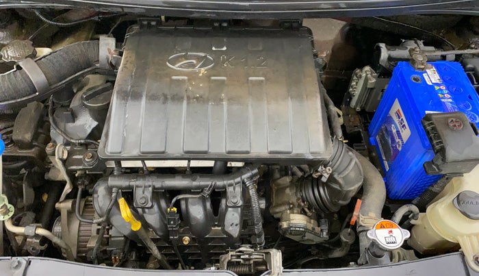 2015 Hyundai Grand i10 ASTA AT 1.2 KAPPA VTVT, Petrol, Automatic, 33,420 km, Engine View