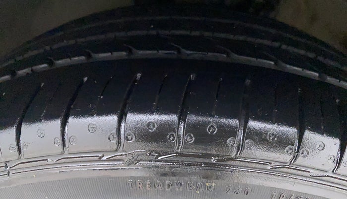 2017 Skoda Rapid Style 1.5 TDI AT, Diesel, Automatic, 91,084 km, Left Front Tyre Tread