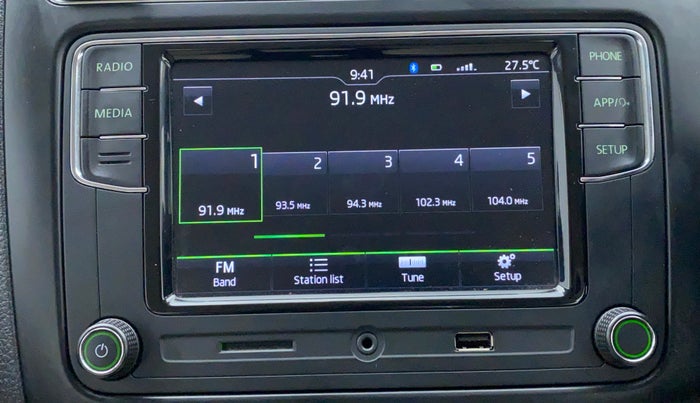 2017 Skoda Rapid Style 1.5 TDI AT, Diesel, Automatic, 91,084 km, Touchscreen Infotainment System