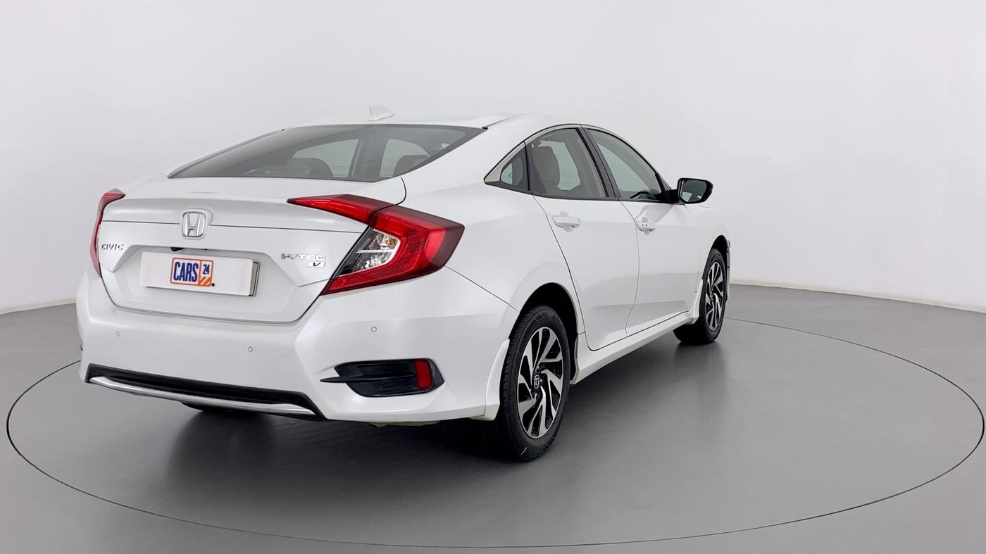 2019 Honda Civic 1.8V AT, Petrol, Automatic, 23,675 km, Right Back Diagonal