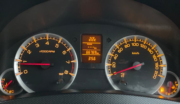 2014 Maruti Swift ZXI D, Petrol, Manual, 67,322 km, Odometer Image