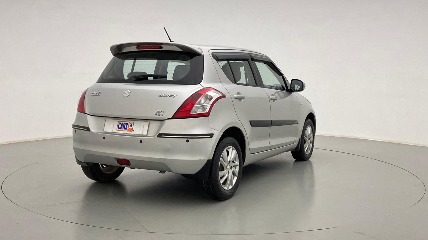 2014 Maruti Swift ZXI D, Petrol, Manual, 67,322 km, Right Back Diagonal