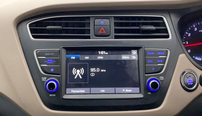 2018 Hyundai Elite i20 ASTA 1.2 (O), Petrol, Manual, 88,600 km, Infotainment System
