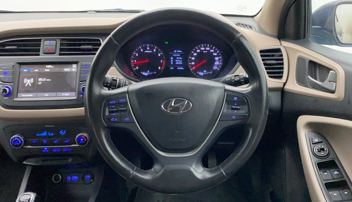 2018 Hyundai Elite i20 ASTA 1.2 (O), Petrol, Manual, 88,600 km, Steering Wheel Close Up