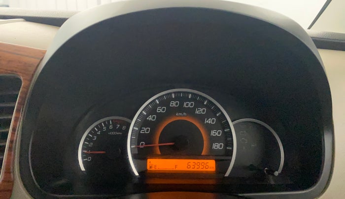 2015 Maruti Wagon R 1.0 VXI, Petrol, Manual, 63,975 km, Odometer Image