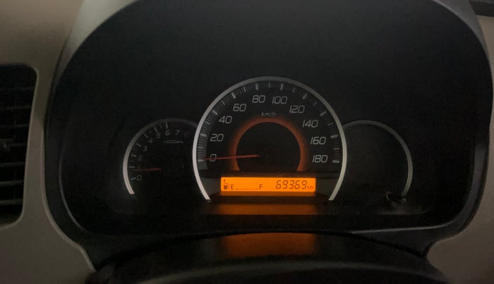 2014 Maruti Wagon R 1.0 VXI, Petrol, Manual, 69,356 km, Odometer Image