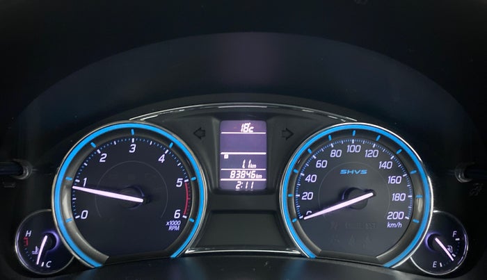 2015 Maruti Ciaz ZDI SHVS, Diesel, Manual, 83,846 km, Odometer Image