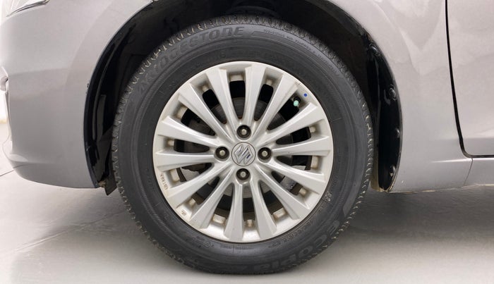 2015 Maruti Ciaz ZDI SHVS, Diesel, Manual, 83,846 km, Left Front Wheel